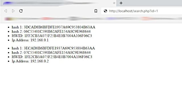 search id